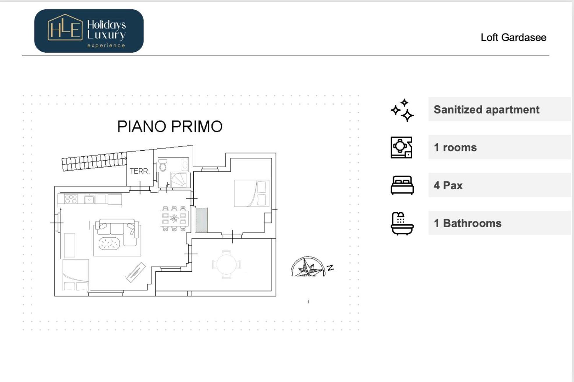 Loft Gardasee Lonato Exteriér fotografie